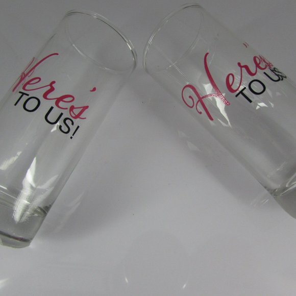 Here's TO US 2.5 oz. Shot Glass Set - Picture 2 of 5